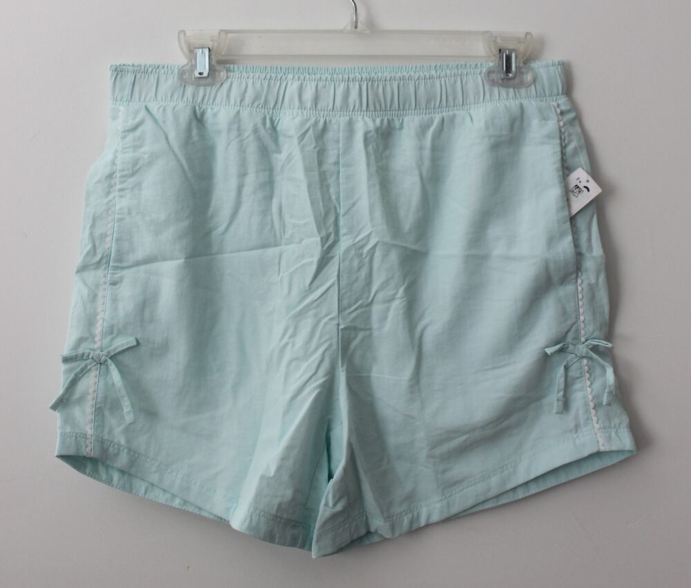 Old Navy Girls High-Waisted Parachute Bow Shorts Arctic Air Size XL Plus NWT